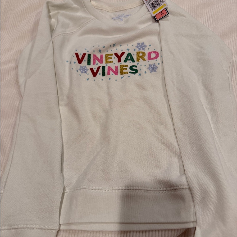 Vineyard Vines Cream Cotton Top